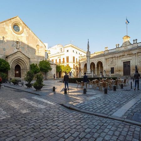 Semiloft Romantico Catedral Con Soleada Azotea Comunitaria 헤레스 외부 사진